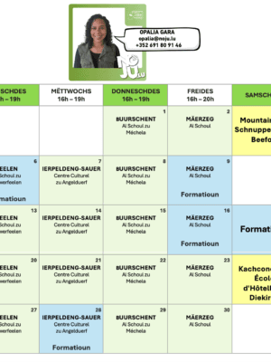 Nordstadjugend : programme d'octobre