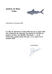 Syndicat de Pêche Feulen