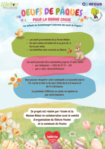 Oeufs de Pâques pour la bonne cause