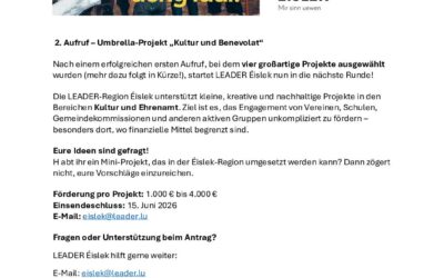 LEADER Éislek – Umbrella Projekt