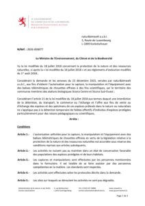 Autorisation Environnement - Décision concernant le dossier 2026-000077