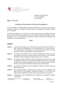 Autorisation Environnement – Décision concernant le dossier 2026-000403
