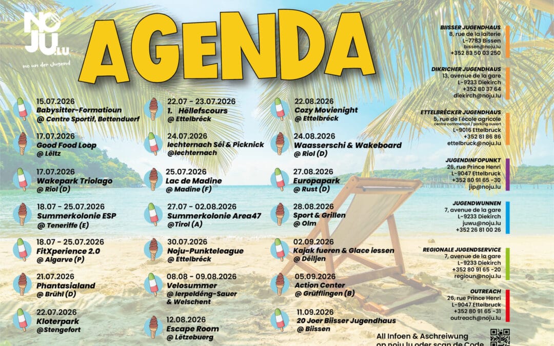 Summer-Agenda NOJU