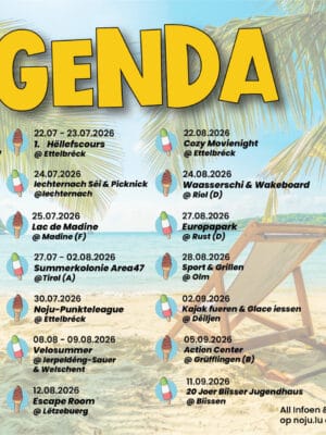 Summer-Agenda NOJU