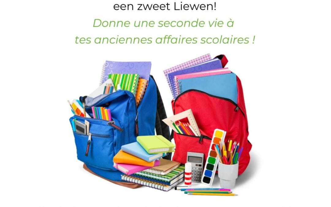 Action ReUse – affaires scolaires
