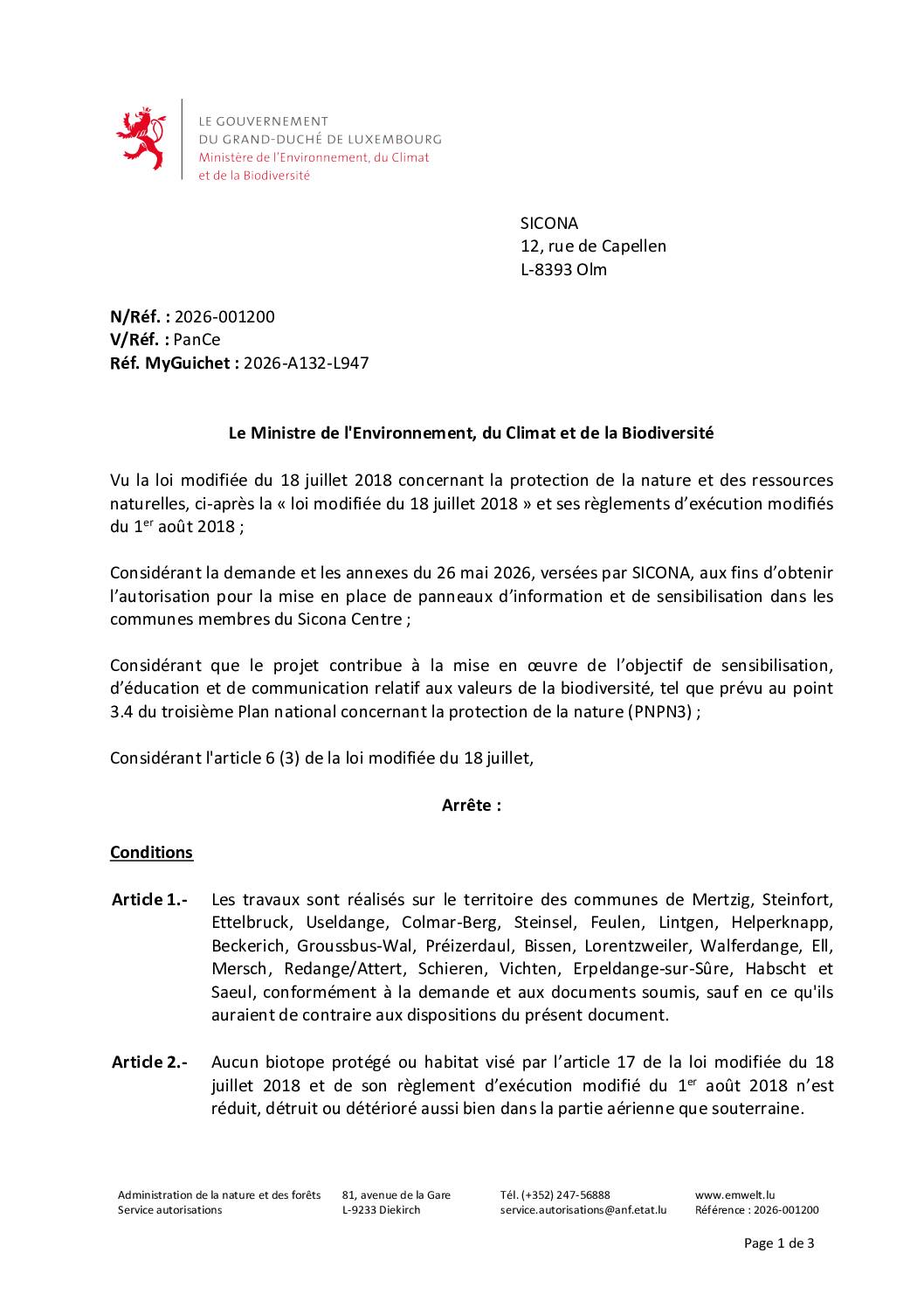 Décision 2026-001200