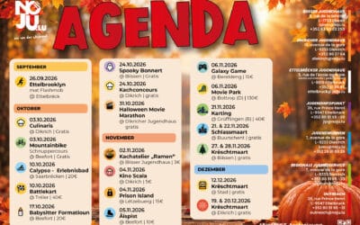Nordstadjugend – Programme Automne 2026