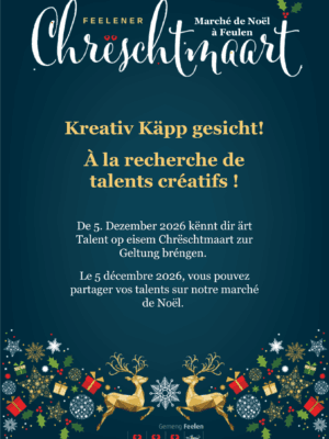 À la recherche de talents créatifs !