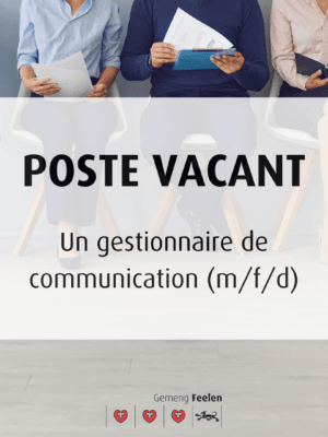 Poste vacant : Un(e) gestionnaire de communication (m/f/d)